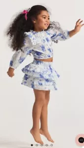 LoveShackFancy Girls Matching Skirt Set Size 7-8Y - Picture 1 of 4