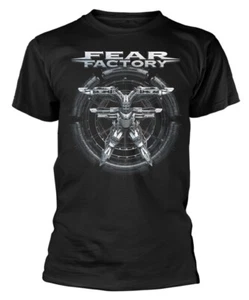 Fear Factory Aggression Continuum schwarzes T-Shirt NEU OFFIZIELL - Bild 1 von 2