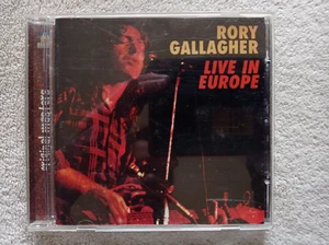 CD RORY GALLAGHER "Live In Europe" BUDDHA RECORDS 7446599685 2 USA 1999 VG+ ° - Picture 1 of 3