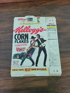 1996 Kellogg's Corn Flakes Brooks & Dunn Box with Guitars and Cars - Picture 1 of 9