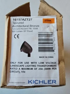 Kichler Lighting 16157AZT27 Landscape - 2.5W 3 LED Spot or Flood Accent Light - Picture 1 of 3