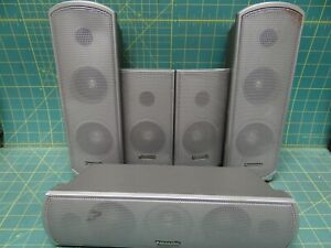 Panasonic Surround Sound Speaker System 5 Piece SB-FS730 SB-FS731 SB-PC732