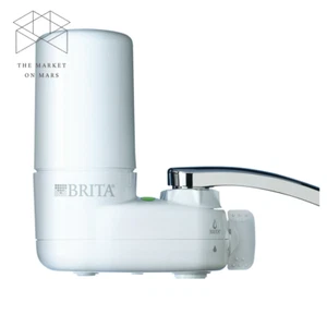 Brita Basic Faucet Mount System, Water Filter Reduces Lead and Chlorine, White🥇 - Picture 1 of 12