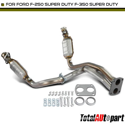 Convertidor catalítico para Ford F-250 Super Duty 05-07 F-350 Super Duty frontal Foto 1 de 4