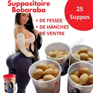 SUPPOSITOIRES GROSSES FESSES VOLUME HANCHES & FESSES LOT 25 Suppo - Imagen 1 de 11