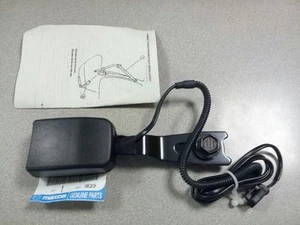 2001 2002 2003 Mazda Protege hebilla negra del asiento delantero izquierdo oem nuevo!! - Imagen 1 de 2