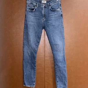 AGOLDE Toni Jeans Damen (27x26) Blau Mid Rise Slim Straight Ankle Stretch ii4 - Bild 1 von 15