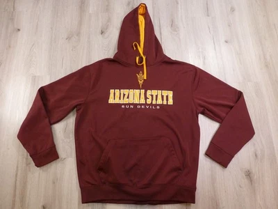 Sudadera con Capucha Arizona State Sun Devils Para Hombre XL Granate Bordada Coliseo Atletismo Foto 1 de 4