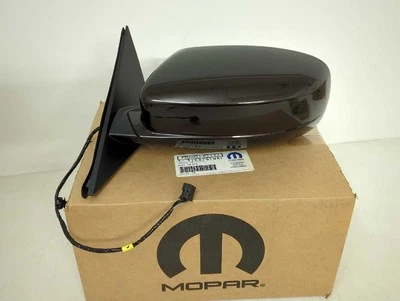 Nuevo espejo retrovisor de puerta original Mopar 2011-2019 Dodge Charger LH marrón perla TW Foto 1 de 4