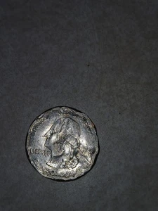 Heavily Damaged 2005-D 25C California 50 States Quarter-Circulated-UGLy - Picture 1 of 2