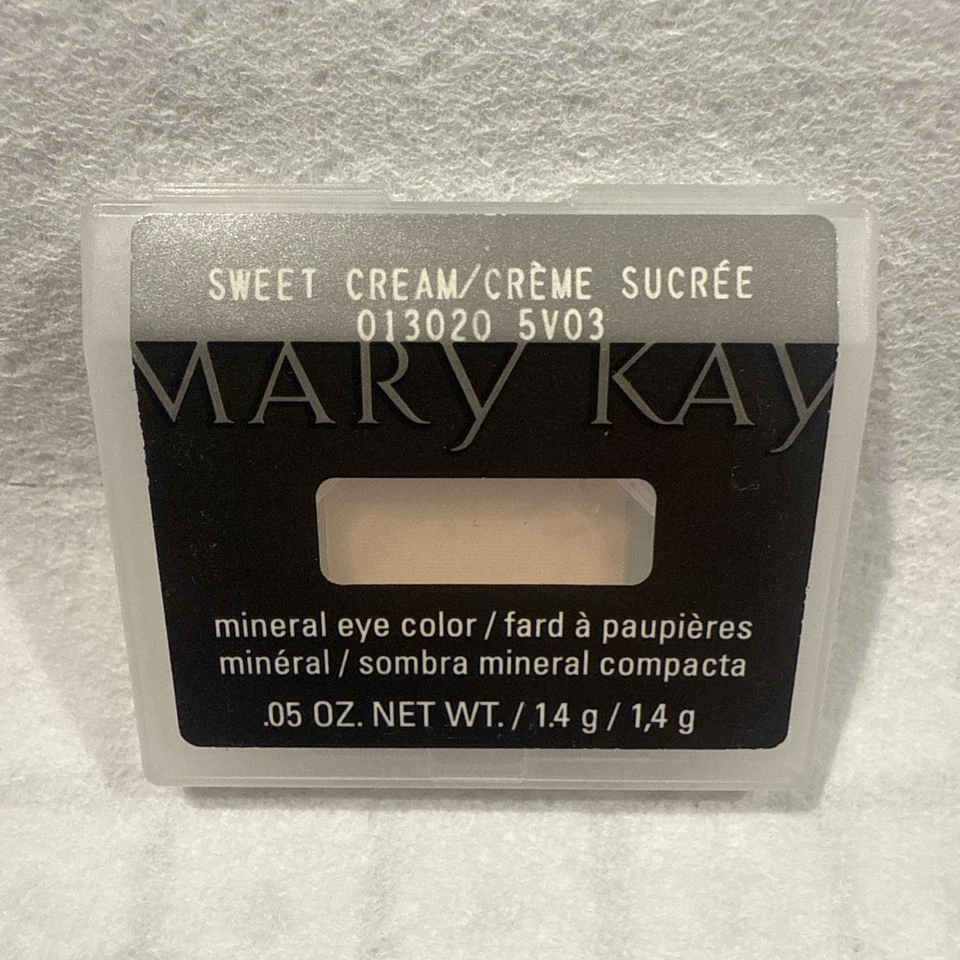 Mary Kay Mineral Eye Color SWEET CREAM  Shadow -New- Discontinued/Rare - Image 1 of 1