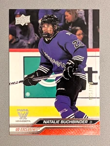 Natalie Buchbinder 2024 Upper Deck PWHL First Edition #37 UD Exclusives 025/100 - Picture 1 of 2