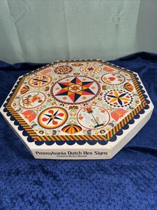 Springbok 500 Piece Puzzle - Pennsylvania Dutch Hex Signs- OktaPuzzle- COMPLETE! - Picture 1 of 3
