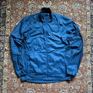 Salomon Blue Agile Windbreaker Lightweight Running Jacket Large - Picture 1 of 7