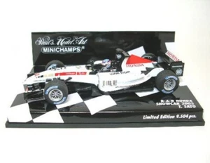 BAR Honda N° 4 Fórmula 1 Coche a Escala 2005 ( T. Sato ) 1:43 MINICHAMPS - Imagen 1 de 1