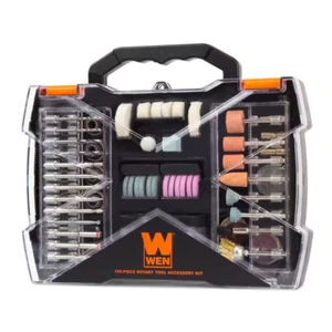 WEN 230151A Kit di accessori per utensili rotanti 150 pezzi con custodia - Foto 1 di 6