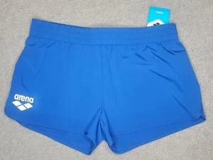 ARENA Brand Team Line  SHORTS ACTIVEWEAR BOTTOMS BLUE Womens Small NWT - Picture 1 of 5