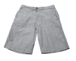 Tommy Hilfiger Mens Shorts Size 30 Grey Cotton Flat Front - Picture 1 of 5