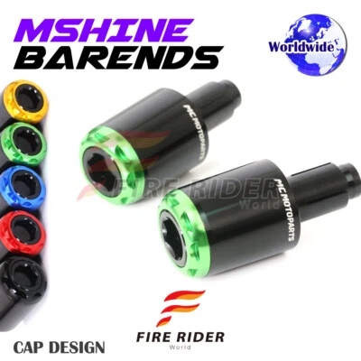 MSHINE CNC Bar Ends Handlebar Weights For Kawasaki Z125 Pro 2016-2019 17 18 19 - Image 1 of 4