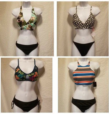 New Target Brands Bikini 2-Piece Swimsuits Women's Size M Medium Pick Yours - Image 1 of 4