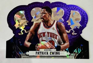 Patrick Ewing  2017-18 Panini Crown Royale Purple Ice Die Cut /25 - Picture 1 of 1