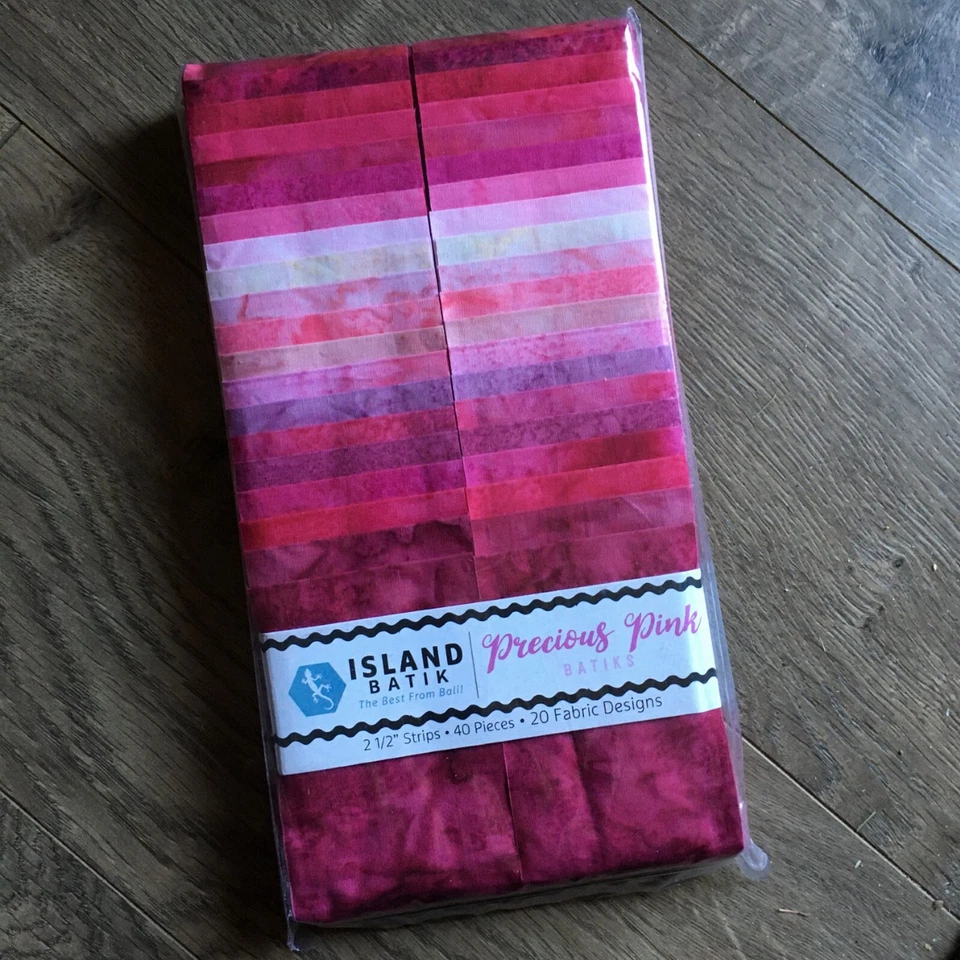 Island Batik Strip Packs, WATERCOLOR BASICS, 20 Fabrics, 40 Strips Each Item - Image 1 of 1