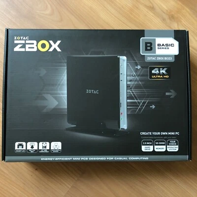 Zotac ZBOX-BI323-E Basic Series Barebone Mini PC 4K Ultra HD - Bild 1 von 2