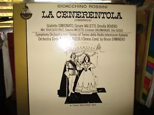 ROSSINI, LA CENERENTOLA, CINDERELLA, SIMIONATO, VALLETTI,, ERMINERO EVEREST - Picture 1 of 1