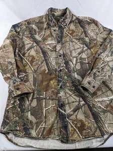 RedHead Realtree ap HD Camo Camouflage Button Up Hunting Shirt Men's M Medium - Picture 1 of 8