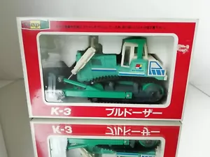 Yonezawa Diapet Bulldozer K-3 1:55 In Box - Imagen 1 de 11