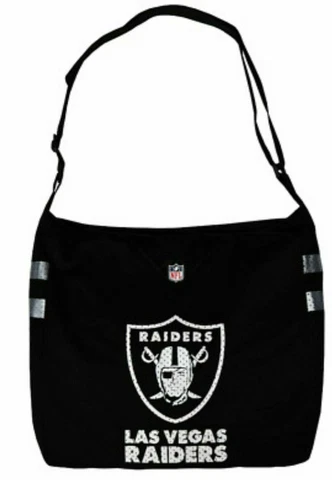 NFL Las Vegas Raiders Jersey Tote Bag Shoulder Bag Cover
