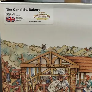The Canal Street Bäckerei FDW 25 Friends of David Winter Cottages SELTEN - Bild 1 von 5