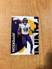 2023 Panini National Convention - Justin Jefferson #21 Silver Pack Promo VIKINGS