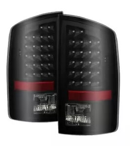 Qingtian LH & RH FITS Dodge Ram 07-08 1500 07-09 2500/3500 Tail Lights Black NEW - Bild 1 von 5
