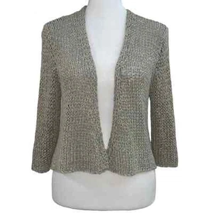 Eileen Fisher Women’s Long Sleeve Open Duster Cardigan Sweater Size S - Picture 1 of 6