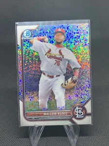 2022 Bowman Chrome Malcom Nunez Speckle Refractor /299 BCP-42 - Picture 1 of 3