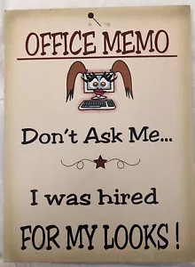 Funny Office Sign. New. - Picture 1 of 1