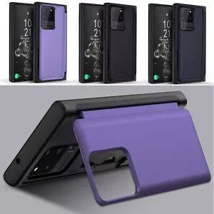 For Samsung Galaxy S20 Ultra/S20+ 5G/S20 Case Shockproof Card Stand Phone Cover - Picture 1 of 56