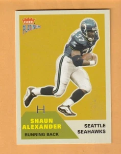 Shaun Alexander Seattle Seahawks 2002 Fleer Platinum #123 Alabama Crimson Tide - Imagen 1 de 2
