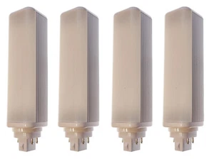 4 x GE 39282 LED Upgrade LED19GX24Q-H/830 4 Pin Base CFL Light Lamp Replacements - Picture 1 of 8