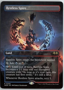 Restless Spire (Borderless)  R Wilds of Eldraine 306 NM - Picture 1 of 1