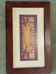 "Fishing Expeditions" Beth Logan Gemälde Druck Made in USA! TOP - Bild 1 von 4