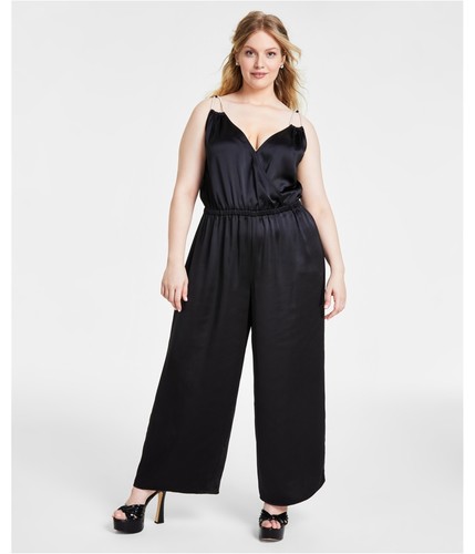 Michael Kors tuta donna con strass nera taglie forti 0X