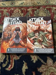 Attack on Titan Before the Fall Manga Set Vol. 1 & 2 - Picture 1 of 5