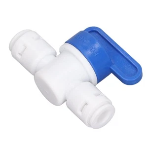 10 X Inline Ball Valve Water Tube Shut Off Switch Fitting For Water 1/4inch☚ - Picture 1 of 24