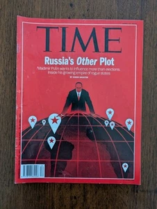 Time Magazine Apr 15, 2019 Russia’s Other Plot Empire. Putin. NO LABEL - Picture 1 of 6