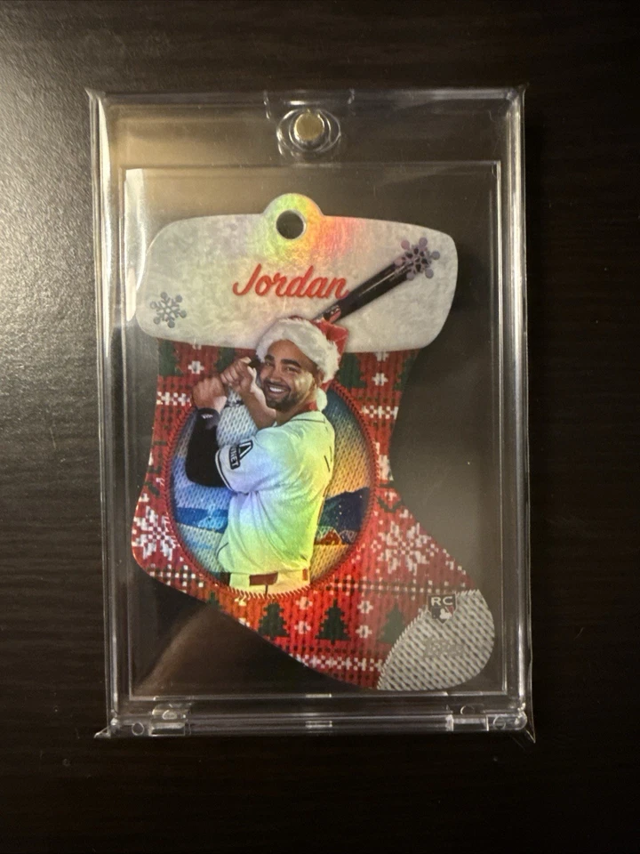2024 Topps Holiday Jordan Lawlar RC Stocking Die-Cut Ornament #SDC-4 Arizona - Image 1 of 1