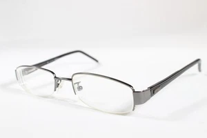 Gucci Eyeglasses GG 1740 Women Grey Semi-Rimless Metal Eyewear Glasses Frames - Picture 1 of 4