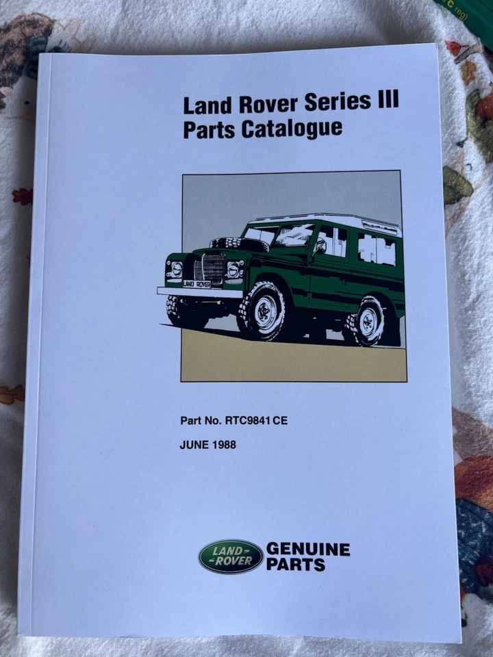 Set Of 3 Land Rover Series 3 Repair / Maintenance Manuals - Image 1 of 4