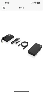 Lenovo Thinkpad USB-C Dock Gen2 SD20S97543 Docking Station w/ 90W AC Adapter - Afbeelding 1 van 7